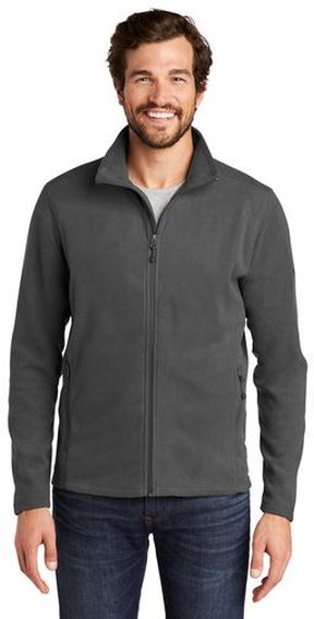 Eddie Bauer® 5.3oz Adult Unisex Full-Zip Microfleece Jacket